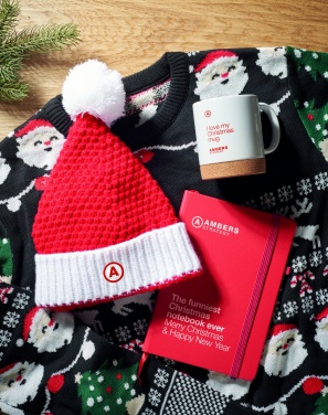 Logotrade promotional gift picture of: Christmas knitted beanie