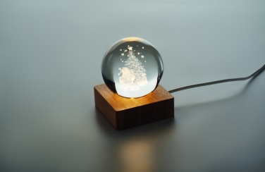 Logotrade corporate gifts photo of: Christmas LED crystal ball