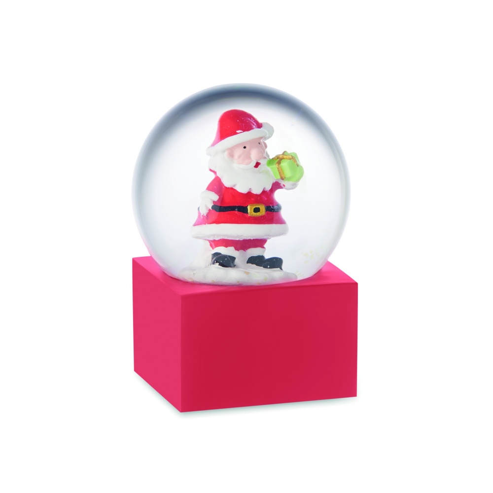Logo trade corporate gifts picture of: Small snow ball glass ornament