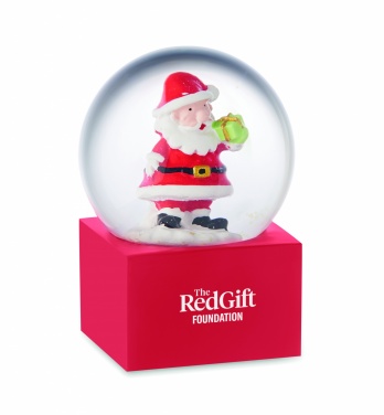 Logotrade promotional gifts photo of: Small snow ball glass ornament