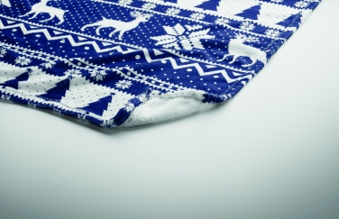 Logo trade promotional item photo of: RPET fleece blanket 190 gr/m²