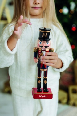 Logotrade promotional giveaway image of: Nutcracker character in wood