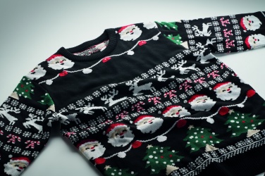 Logo trade business gifts image of: Christmas LED sweater S/M