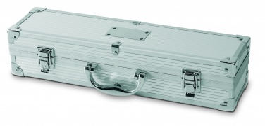 Logotrade corporate gift picture of: 3 BBQ tools in aluminium case