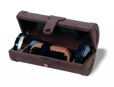 Logo trade promotional giveaways picture of: Shoe polish kit
