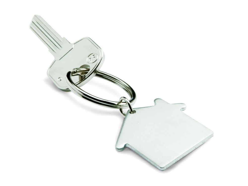 Logo trade advertising product photo of: Metal key holder house Lahti