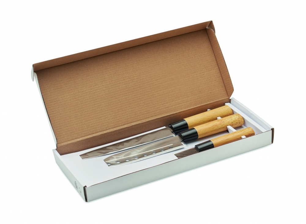 Logo trade promotional products image of: Japanese style knife set