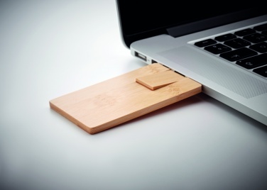 Logotrade promotional merchandise picture of: 16GB bamboo casing USB