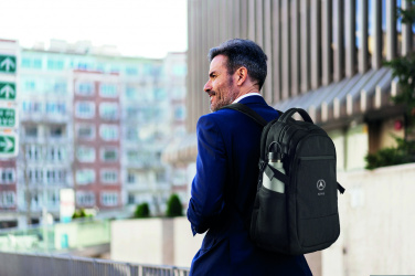 Logotrade corporate gift image of: 600D RPET laptop backpack