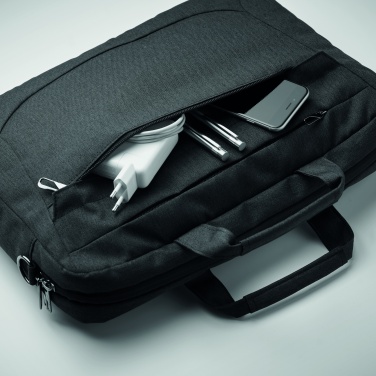Logo trade promotional item photo of: 600 RPET laptop bag