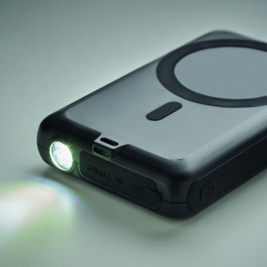 Logo trade promotional gift photo of: Solar power bank 5000 mAh