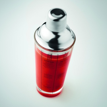 Logotrade promotional merchandise photo of: Glass cocktail shaker 400 ml