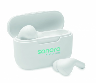 Logo trade advertising products image of: ABS TWS earbuds