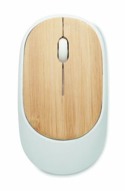 Logotrade promotional gift picture of: Wireless mouse in bamboo