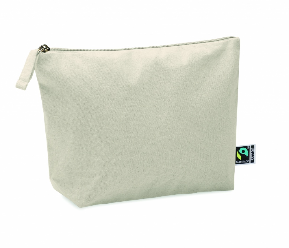 Logo trade advertising products picture of: Cosmetic bag Fairtrade