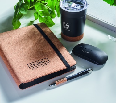 Logotrade promotional gift image of: A5 portfolio in cork