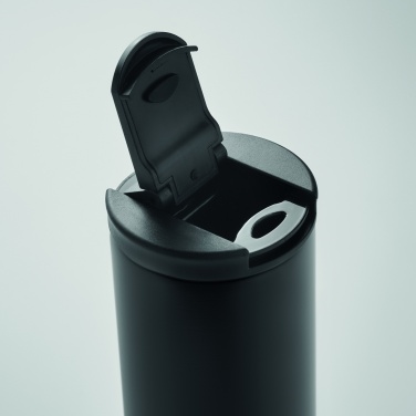 Logo trade advertising products image of: Double wall bottle 330 ml