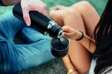 Logotrade business gifts photo of: Double wall bottle and cup set