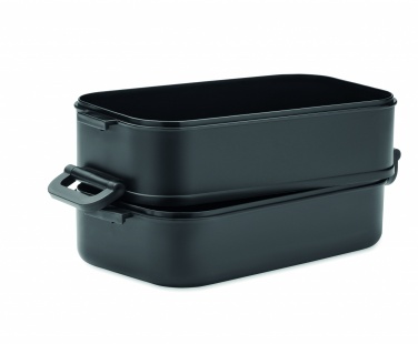 Logo trade promotional gifts image of: Lunch box in recycled PP