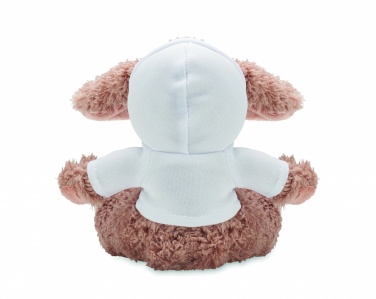 Logo trade corporate gift photo of: Bunny plush wearing a hoodie