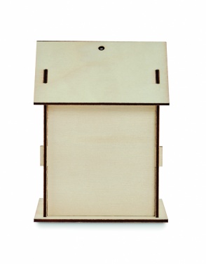 Logo trade promotional merchandise picture of: DIY wooden bird house kit