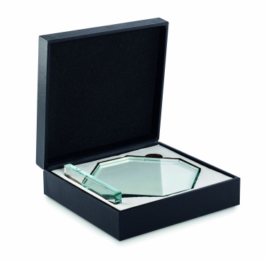 Logo trade promotional items image of: Crystal award