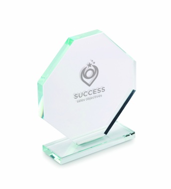 Logo trade promotional products image of: Crystal award