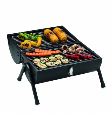 Logo trade promotional gifts picture of: Portable barbecue with chimney