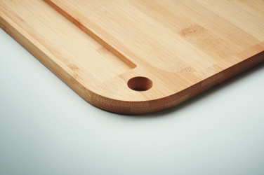 Logo trade promotional merchandise image of: Meal plate in bamboo