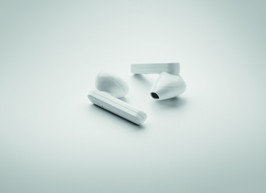 Logotrade promotional items photo of: TWS earbuds with solar charger