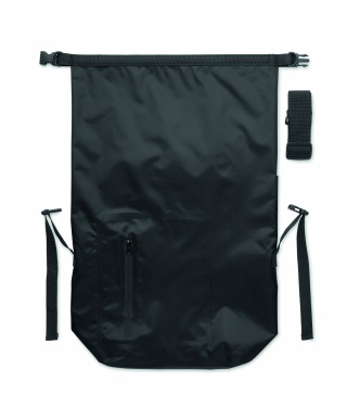 Logo trade advertising products image of: RPET waterproof rolltop bag