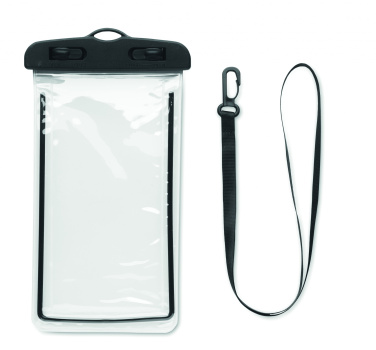 Logo trade advertising products image of: Waterproof smartphone pouch