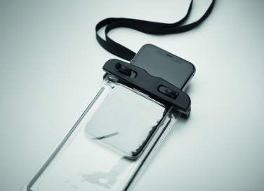 Logo trade promotional giveaway photo of: Waterproof smartphone pouch