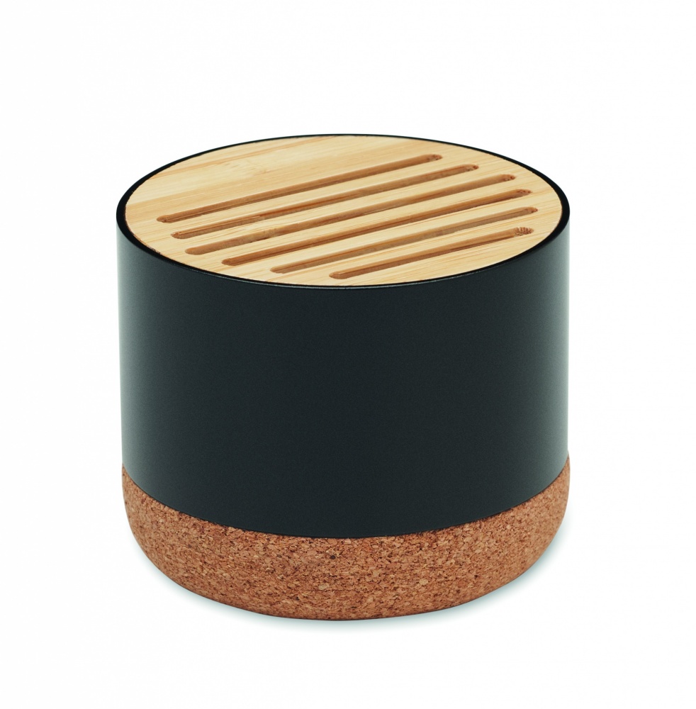 Logotrade promotional merchandise image of: Cork and aluminium speaker