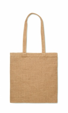 Logo trade advertising products image of: Jute long handled shopping bag