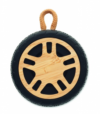 Logo trade corporate gifts picture of: Wireless speaker tire shaped