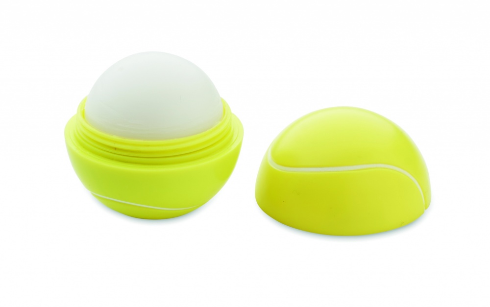 Logotrade business gift image of: Lip balm in tennis ball shape