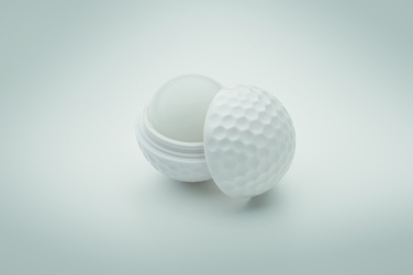 Logo trade promotional gifts image of: Lip balm in golf ball shape