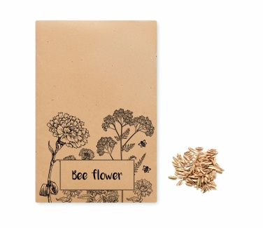 Logo trade business gifts image of: Sunflower seeds in envelope