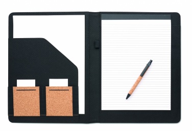 Logo trade promotional gifts image of: A4 cork conference folder