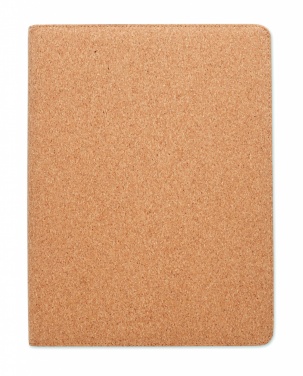 Logo trade promotional giveaways picture of: A4 cork conference folder