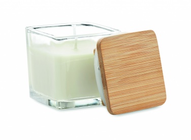 Logotrade business gift image of: Squared fragranced candle 50gr
