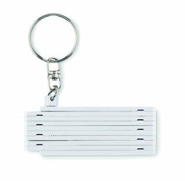 Logotrade promotional giveaway image of: Carpenters ruler key ring 50cm Kotka