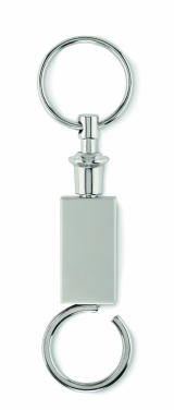 Logotrade promotional merchandise picture of: Pull apart split key ring Kajaani