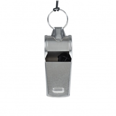 Logo trade promotional giveaway photo of: Metal whistle