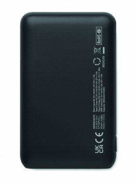 Logo trade promotional giveaways picture of: Power bank 5000 mAh