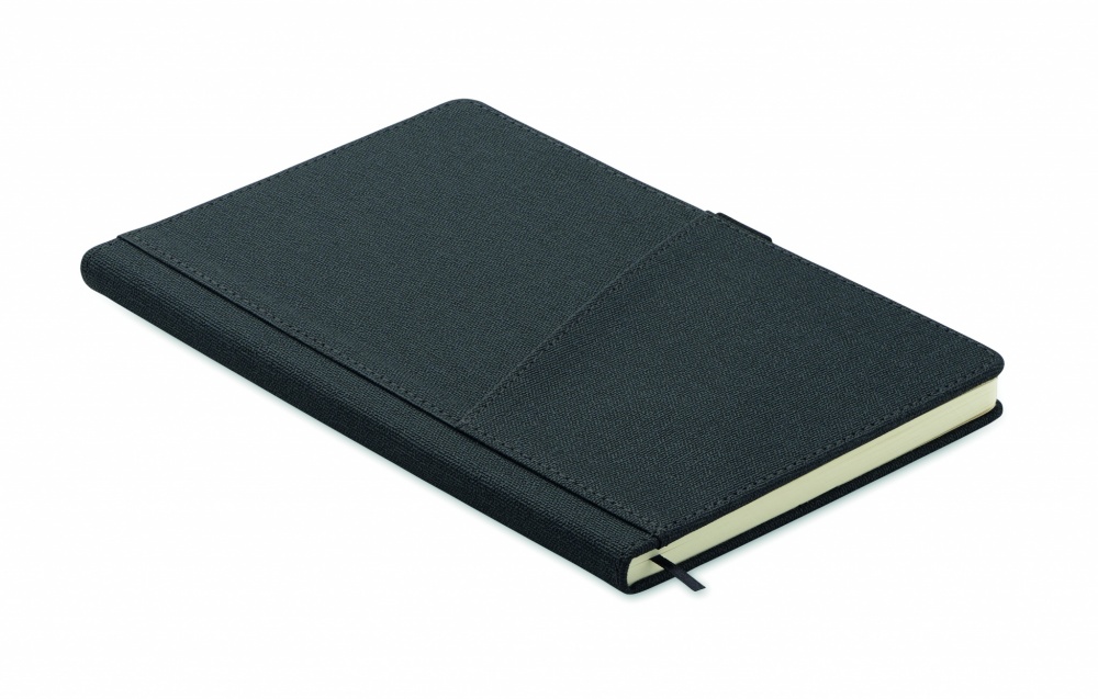 Logotrade promotional giveaways photo of: A5 notebook PU front pocket