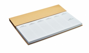 Logo trade promotional product photo of: Weekly desktop planner