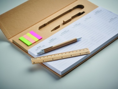 Logo trade promotional merchandise photo of: Weekly desktop planner