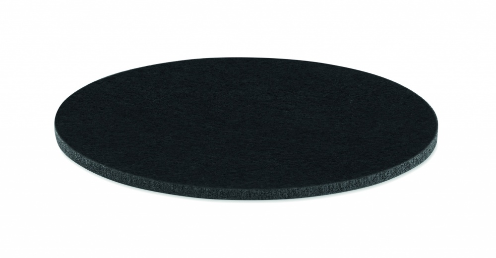 Logotrade promotional products photo of: Round coaster in RPET felt